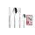24-tlg. Set Malvarrosa Edelstahl 18 %