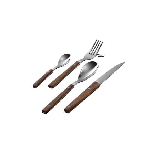 24-teilig Set Rosewood 18/10