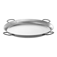 Spanische Paellapfanne aus Poliertem Stahl 130 cm El Saler