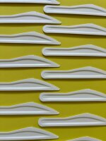Papiermesser weiß 16cm | VPE 500 (5 x 100)