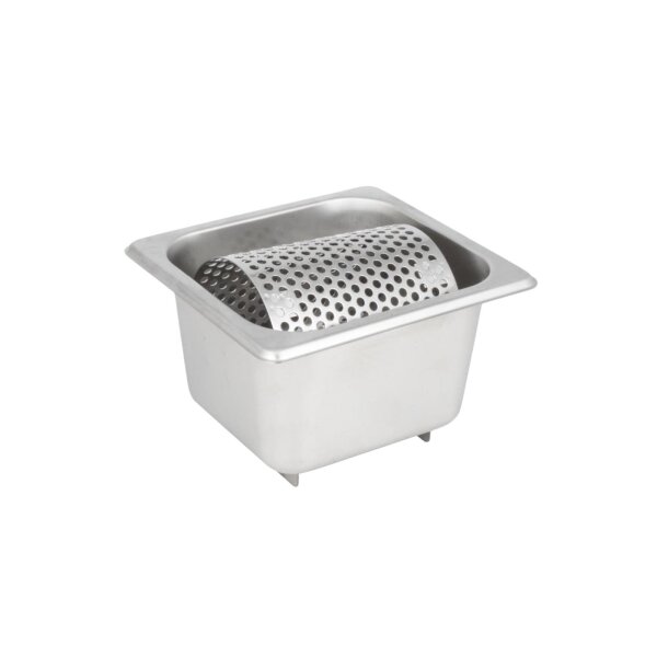 Butterrad aus Edelstahl