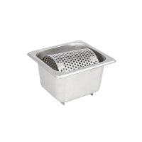 Butterrad aus Edelstahl