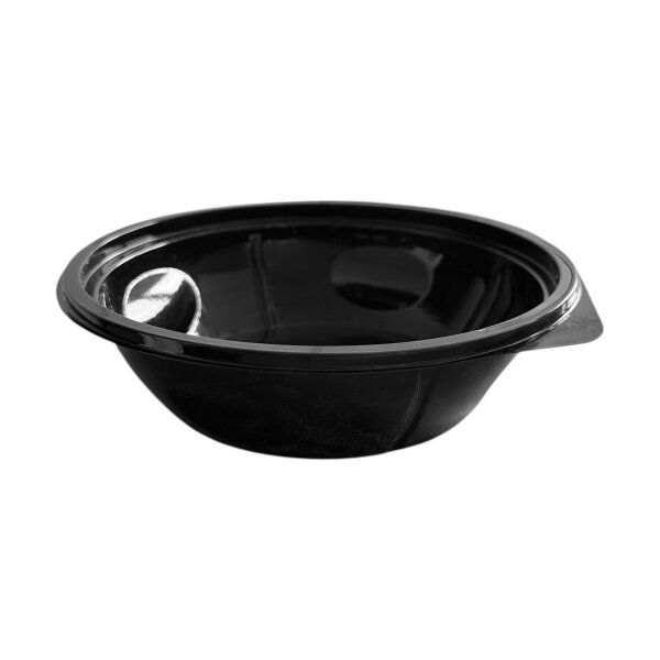 Salatschale B2 schwarz Ø 140 mm x 38 mm (Inhalt: 400 ml) | VPE 400 (4 x 100)