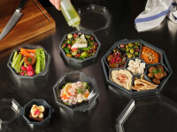 Octaview®  305x305x60 mm (Farbe: Grau / Transparent / Material: APET) (VPE 96 St.)