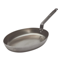 Fischpfanne Oval Carbone Plus 36 x 26 cm