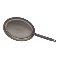 Fischpfanne Oval Carbone Plus 36 x 26 cm