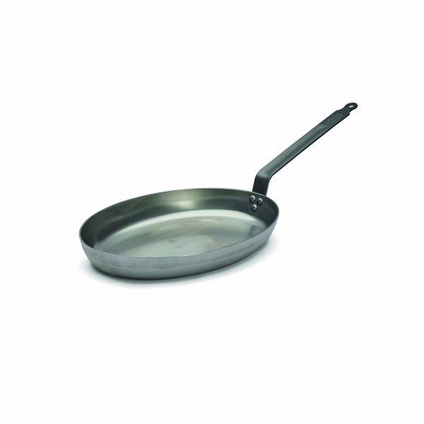 Fischpfanne Oval Carbone Plus 40 x 28 cm