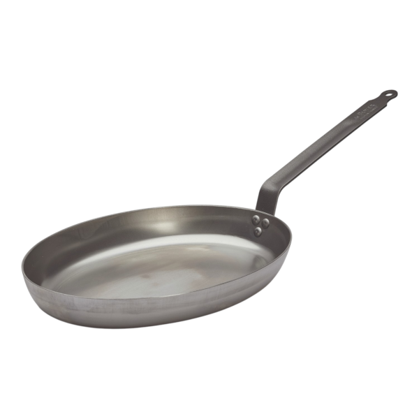 Fischpfanne Oval Carbone Plus 40 x 28 cm