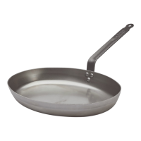 Ovale Fischpfanne Carbone Plus 36 cm