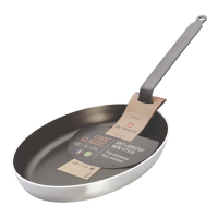 Ovale Fischpfanne Choc 36 cm