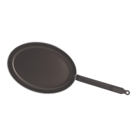 Ovale Fischpfanne Choc 40 cm