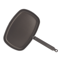 Rechteckige Fischpfanne Aluminium antihaftbeschichtet 38 cm