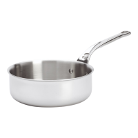 Gerade Sauteuse Affinity, Edelstahl, Ø 20 cm