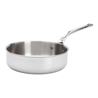 Gerade Sauteuse Affinity, Edelstahl, Ø 24 cm