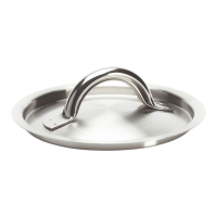 Deckel aus Edelstahl Satiniert Ø 14 cm