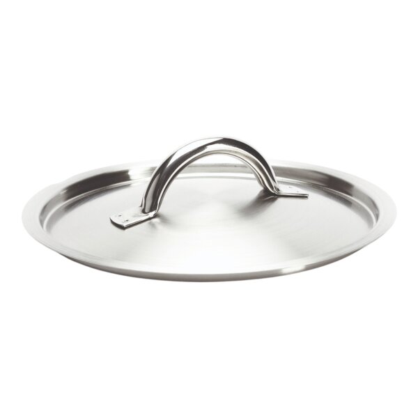 Deckel aus Edelstahl Satiniert Ø 18 cm