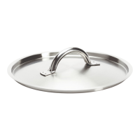 Deckel aus Edelstahl Satiniert Ø 20 cm