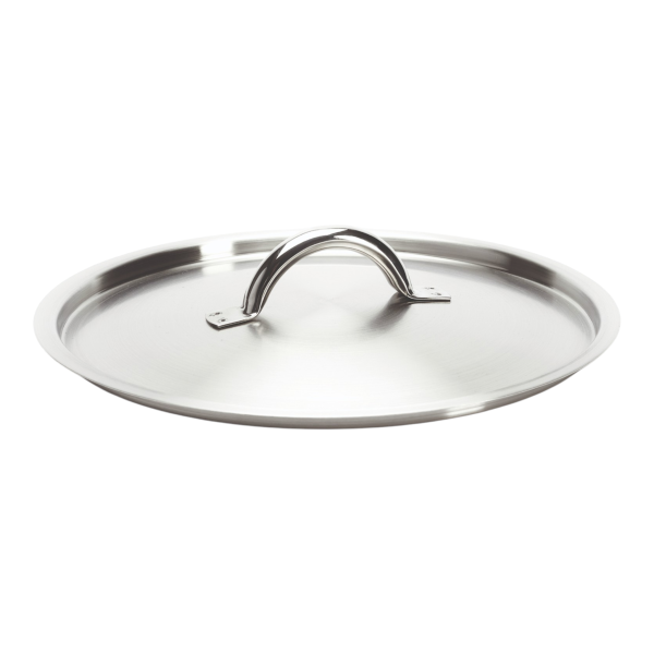 Deckel aus Edelstahl Satiniert Ø 24 cm