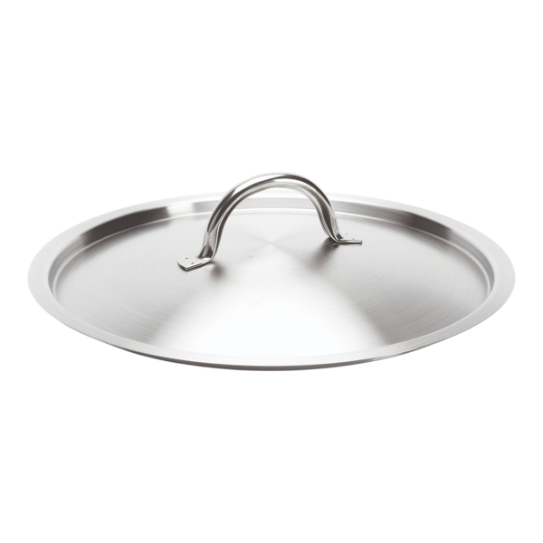 Deckel aus Edelstahl Satiniert Ø 32 cm