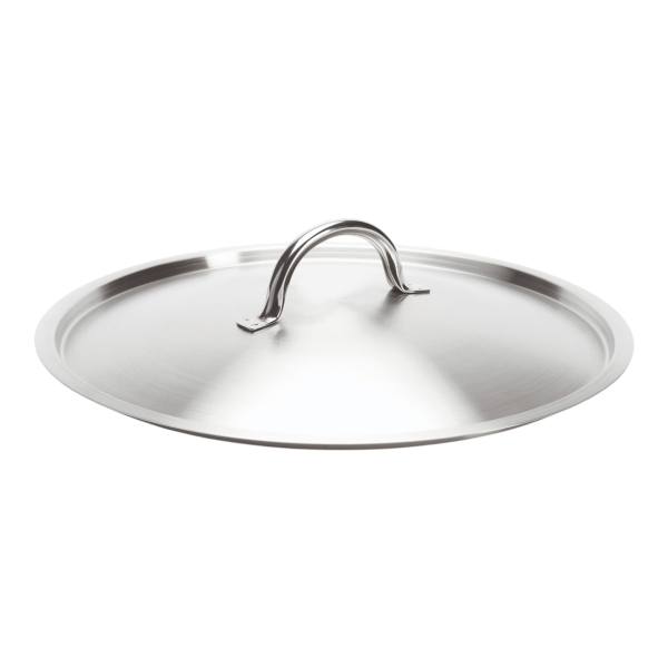 Deckel aus Edelstahl Satiniert Ø 36 cm