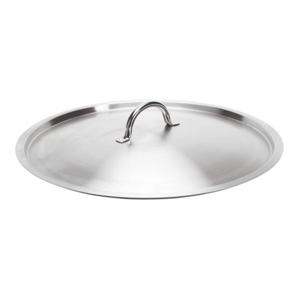 Deckel aus Edelstahl Satiniert Ø 45 cm