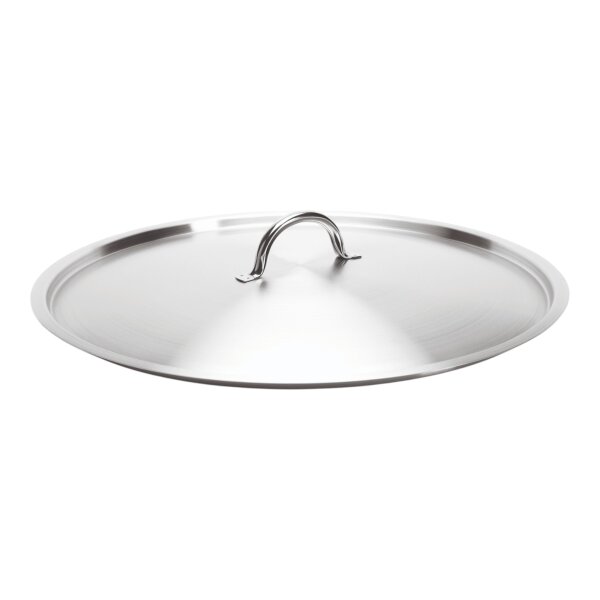 Deckel aus Edelstahl Satiniert Ø 50 cm