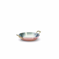 Servierpfanne mit 2 Messinggriffen Ø 16 cm Inocuivre