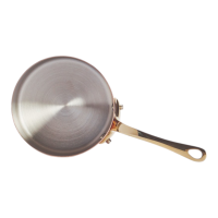Mini-Stielkasserolle mit Deckel Ø 9 cm Inocuivre