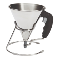 Mini Fondanttrichter Kwik Schwarzer Griff