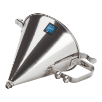 Automa. Fondanttrichter mit 3 auslaufmaßen 1,9 L...