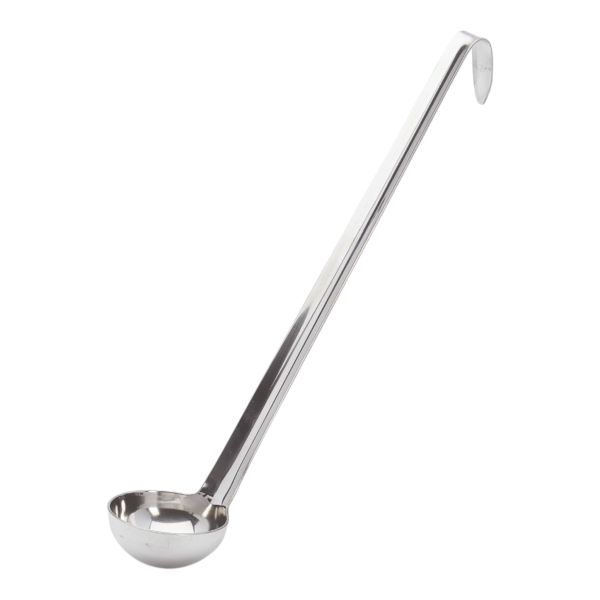 Fugenloser Schöpflöffel aus Edelstahl Ø 6 cm