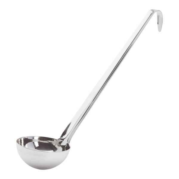 Fugenloser Schöpflöffel aus Edelstahl Ø 10 cm