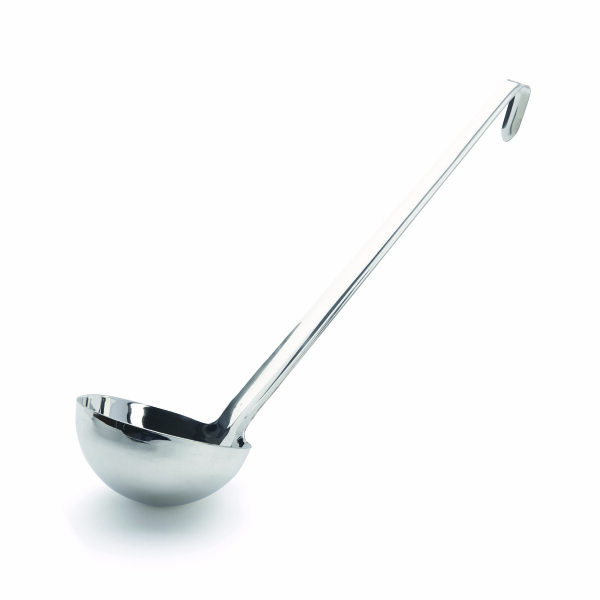 Fugenloser Schöpflöffel aus Edelstahl Ø 14 cm