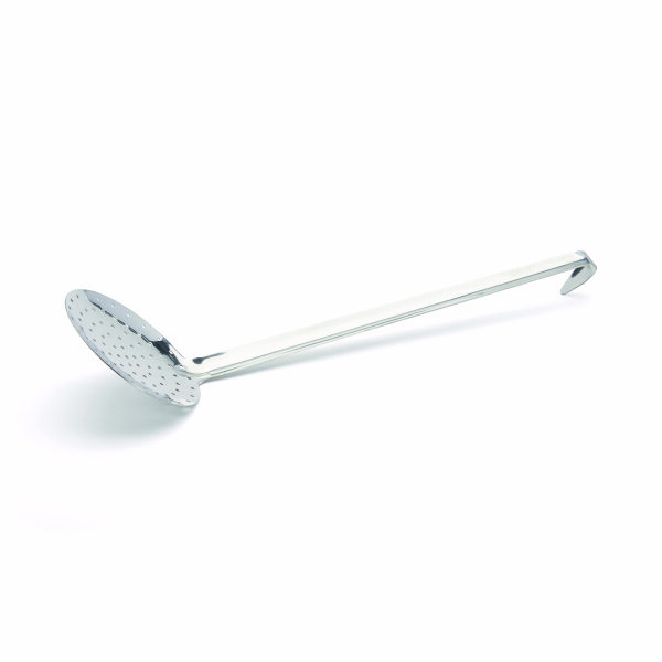 Fugenloser Schaumloffel aus Edelstahl Ø 12 cm