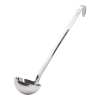 Schöpfkelle, Edelstahl, Ø 10 cm, Schwer