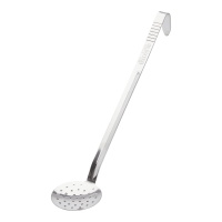 Schaumlöffel, Edelstahl, Extra-Stark, Ø 8 cm