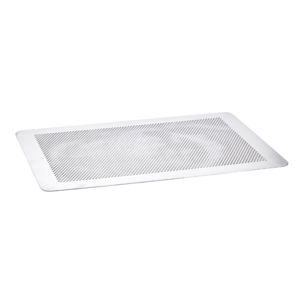 Backblech Alu Perforiert Flach 40 x 30 cm