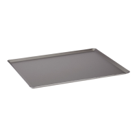 Rechteckiges Backblech Aluminium antihaftbeschichtet 40 x...
