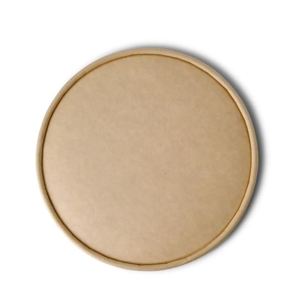 Deckel für Bowl 1130 ml / 1300 ml Ø 185 mm Kraftpapier neutral