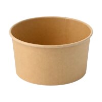 Bowl 800 ml / 1000 ml Kraftpapier neutral | VPE 300 (6 x 50)