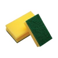 Geschirrschwamm gelb-grün Gr. 2 (groß) | VPE 10