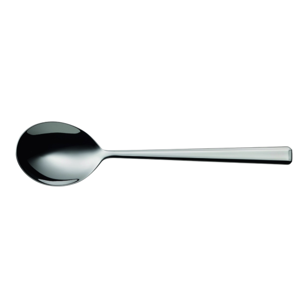 WMF Runder Suppenlöffel EDITA 17,5 cm – Cromargan® Edelstahl 18/10, poliert (12 St.)