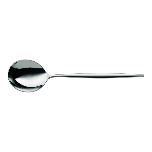 WMF Runder Suppenlöffel ENIA 18 cm – Cromargan® Edelstahl 18/10, poliert (12 St.)