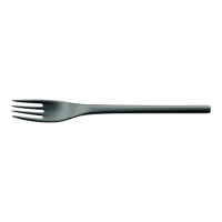 WMF Kuchengabel 4-z. NORDIC PVD Anthrazit (12 St.)