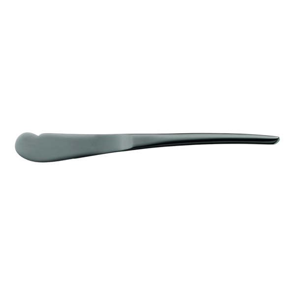 WMF Brot-/Buttermesser NORDIC PVD Anthrazit – Cromargan® Edelstahl 18/10, poliert (12 St.)
