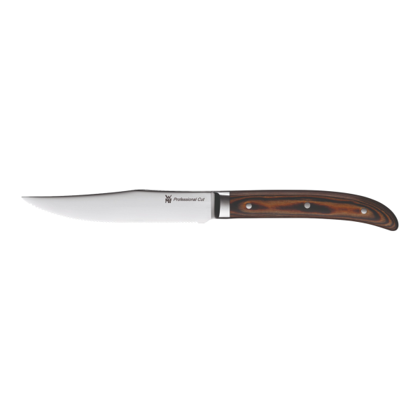 WMF Steakmesser MB RODEO 24,5 cm – Cromargan® Edelstahl 18/10, poliert (6 St.)