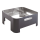 WMF Gestell CD GN2/3 black Neutral HOT&FRESH – Cromargan® Edelstahl 18/10, poliert (1 St.)