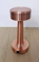 LED-Lampe Art Deco I Red Bronze