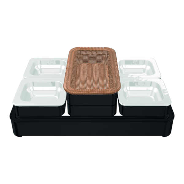 WMF Obst & Gemüse Modul 33 black - WMF QUADRO  (1 St.)