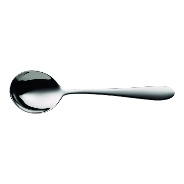 WMF Runder Suppenlöffel SARA 16,6 cm – Cromargan® Edelstahl 18/10, poliert (12 St.)